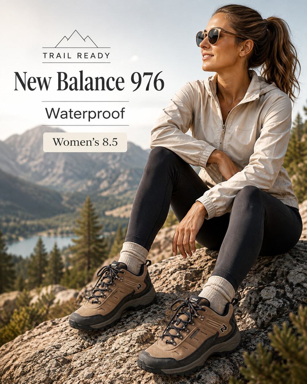 New Balance 976 Women 8.5 2A Narrow Waterproof Hiking Shoes NWOT